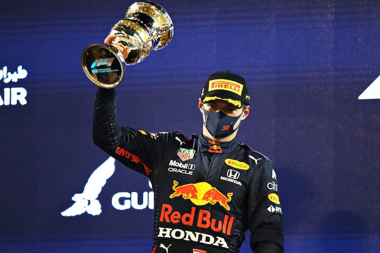 Max Verstappen in Bahrain