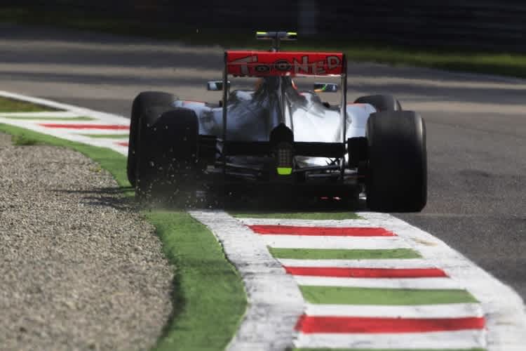 Hamilton nutzte mehr Strasse als vorhanden