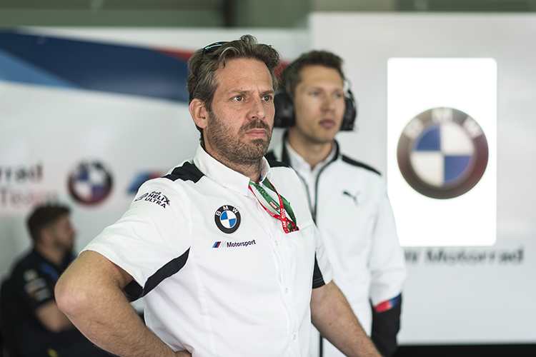 BMW Motorsport Direktor Marc Bongers (li.)