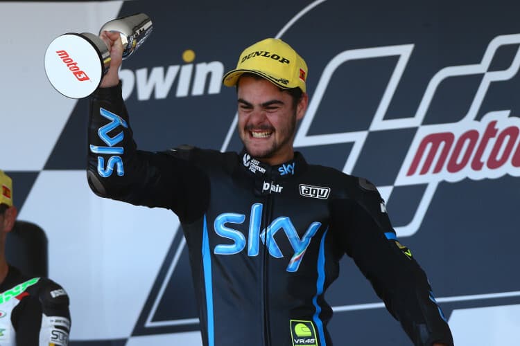 Romano Fenati siegte in Jerez erneut