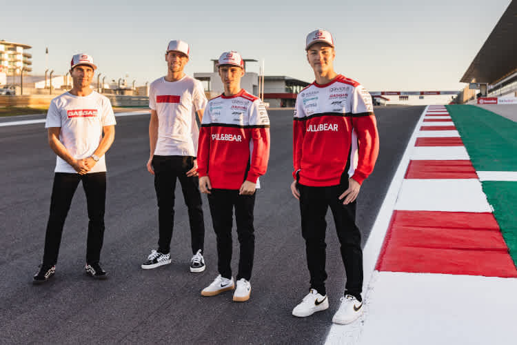 Albert Arenas, Jake Dixon, Sergio Garcia und Izan Guevara