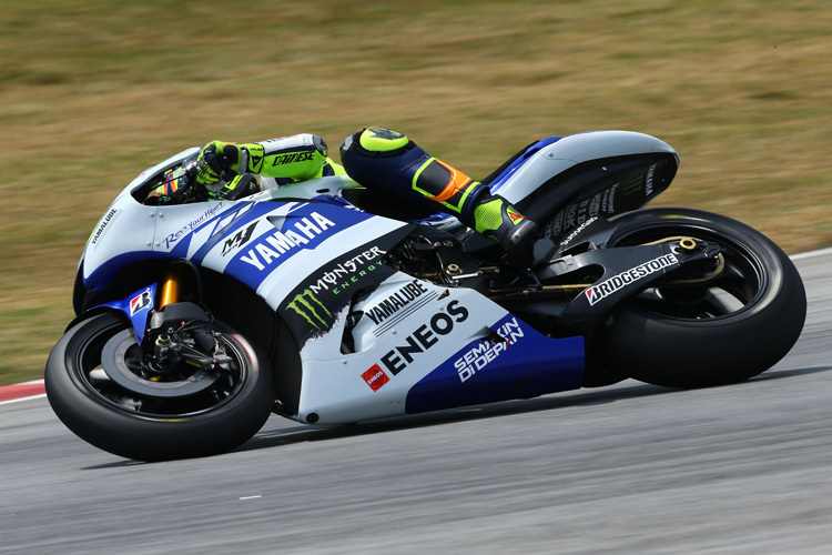 «Mein Eindruck ist positiv. Aber wir müssen arbeiten», sagt Valentino Rossi