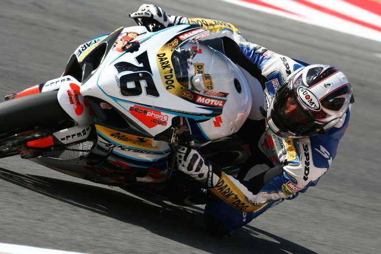 Max Neukirchner gewann bei den Superbikes zweimal auf Suzuki