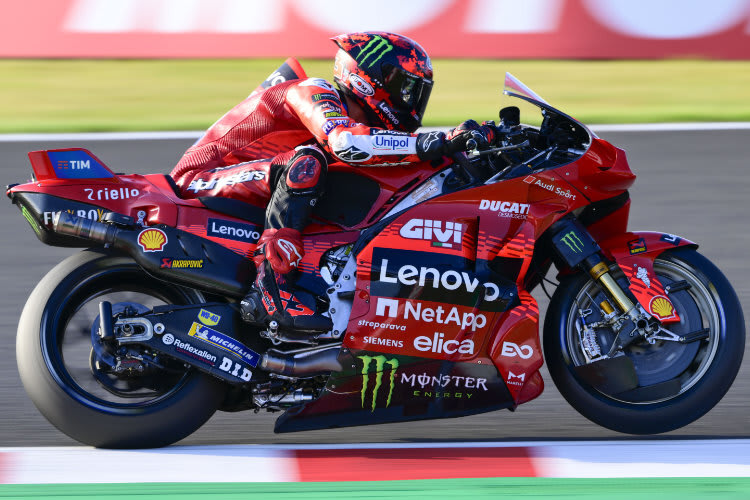 Polesetter Pecco Bagnaia