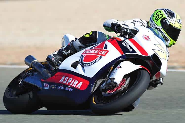 Almeria-Test: Lorenzo Baldassarri auf der Suter MMX2 des Gresini-Teams