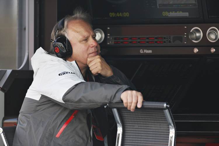 Teambesitzer Gene Haas