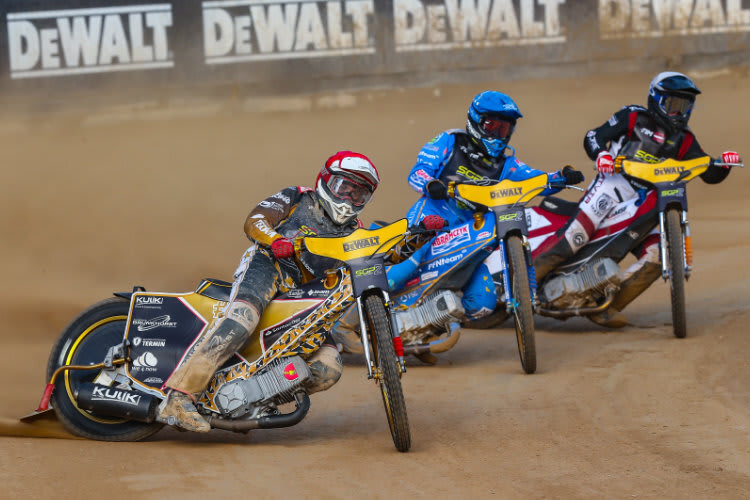 Norick Blödorn (vorne) führt das deutsche Team an