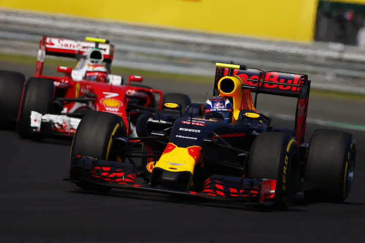 Max Verstappen gegen Kimi Räikkönen