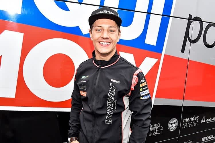 Dominique Aegerter fährt 2020 den MotoE-Weltcup für Intact GP