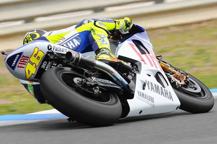 Valentino Rossi in Jerez