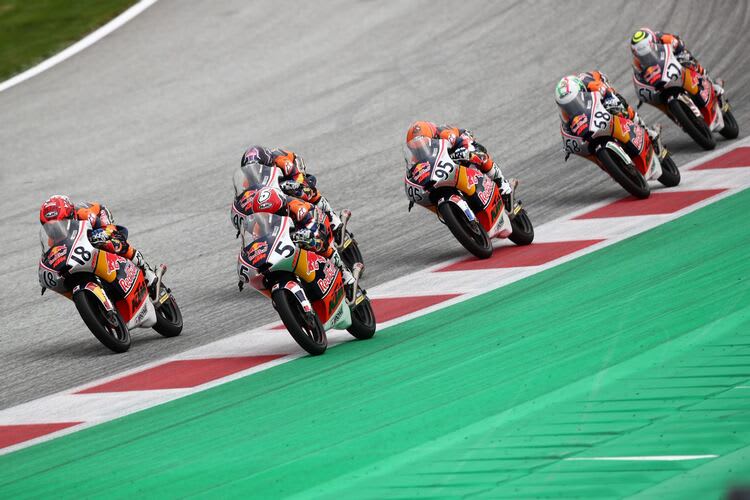 Die Rookies in Rennen 2 auf dem Red Bull Ring