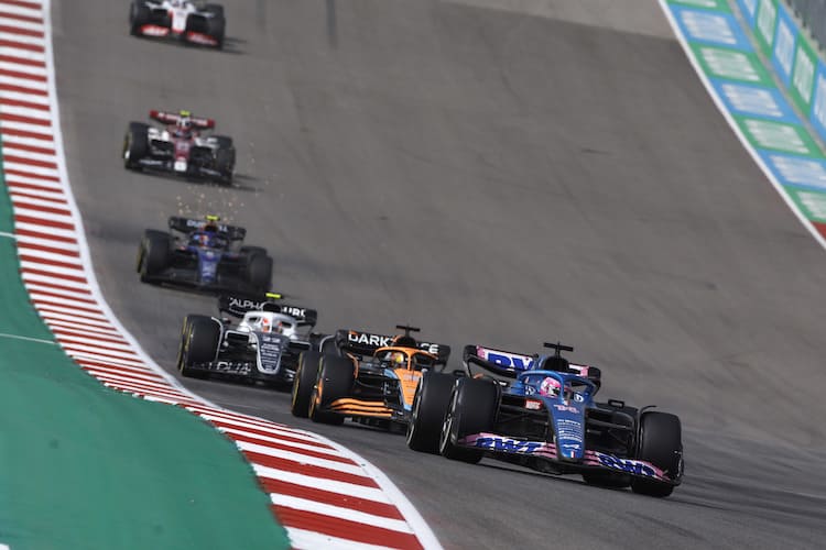 Fernando Alonso in Austin