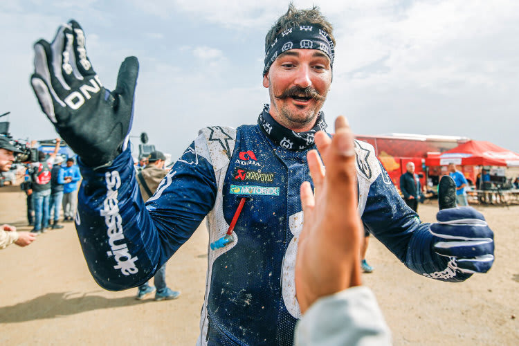 Skyler Howes jubelte über Platz 3