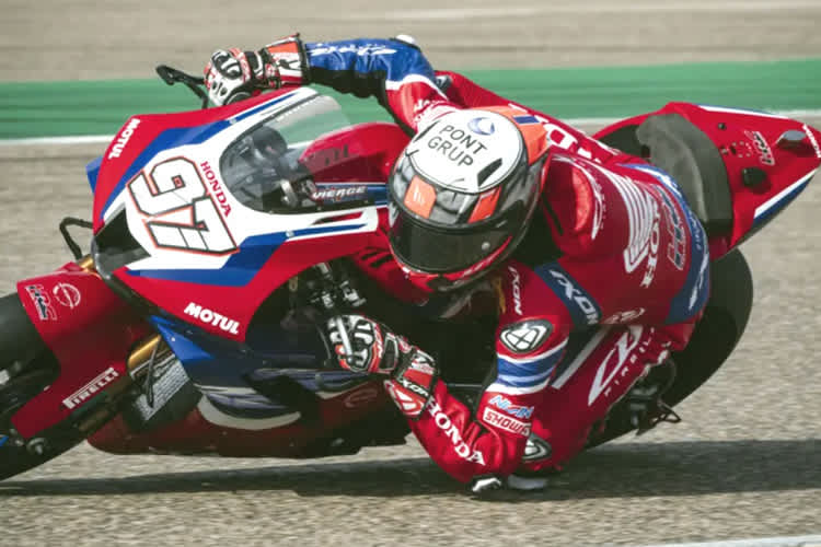 Xavier Vierge ließ es im MotorLand Aragon verletzungsbedingt vorsichtig angehen 