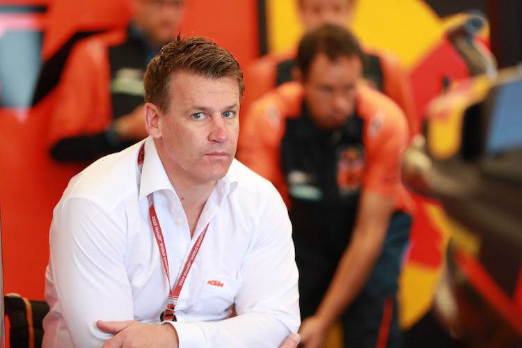 Pit Beirer, Motorsport-Direktor von KTM, ist mit der Entwicklung in der Mittelgewichtsklasse durchaus zufrieden
