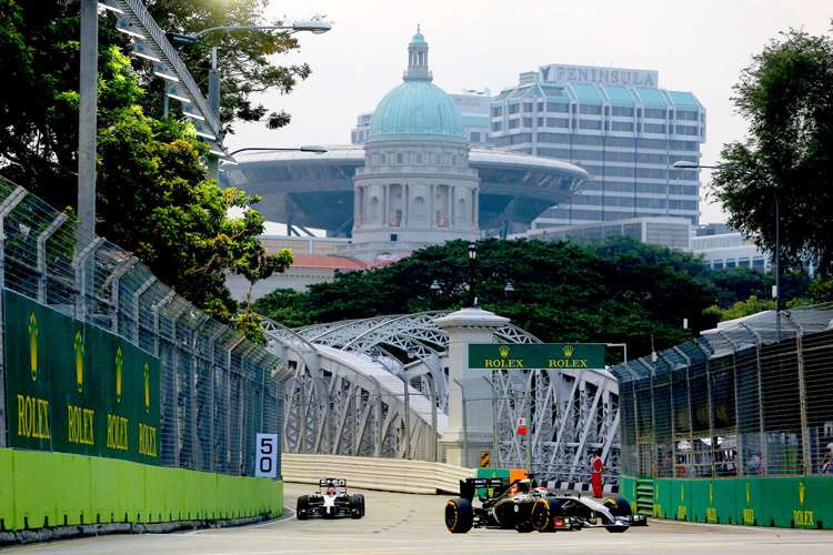 So fuhren die Piloten vor einem Jahr über die Anderson-Brücke
