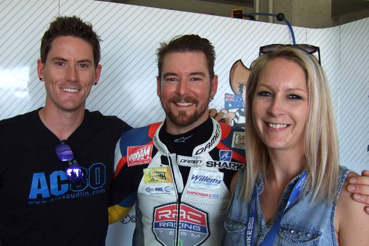 Alex, Damian und Amy Cudlin (v.l.) sind in der IDM unterwegs