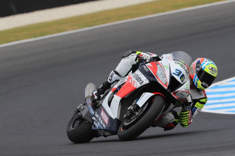 Leandro Mercado auf der Kawasaki von Orelac Racing