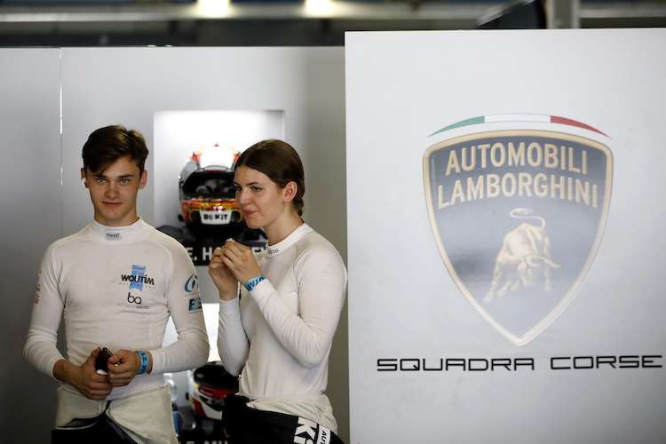 Esteban Muth und Esmee Hawkey