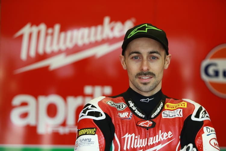 Eugene Laverty startet 2017 für Milwaukee Aprilia