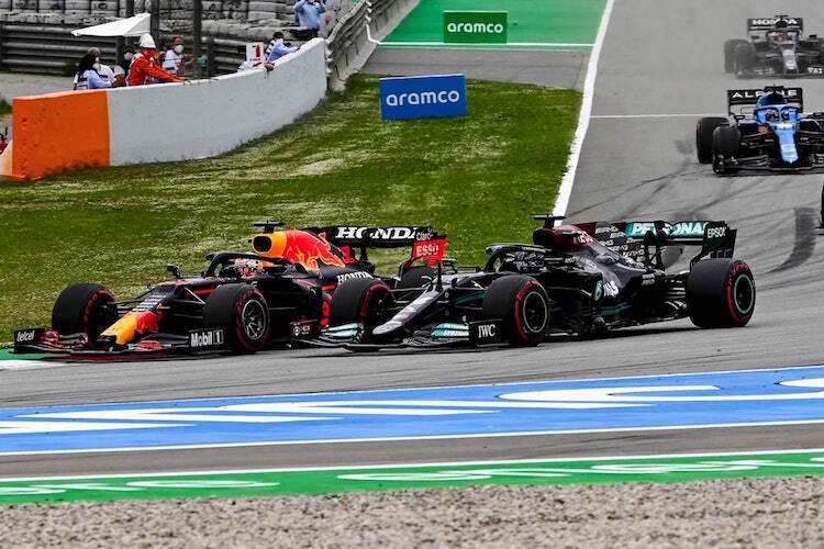 Verstappen gegen Hamilton