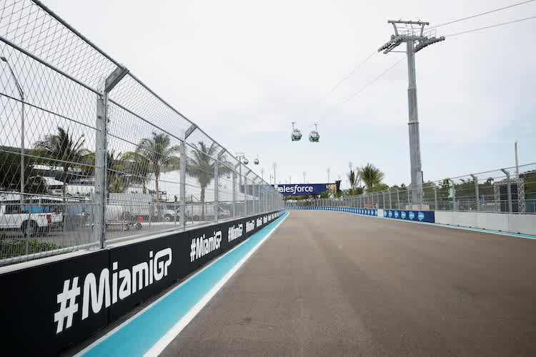 Die Strecke in Miami ist für alle Teams und Fahrer Neuland