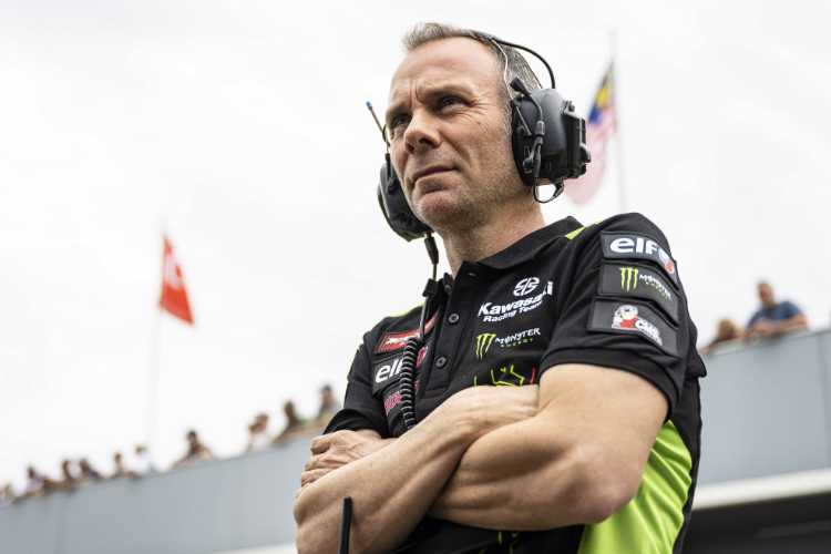 Kawasaki-Teammanager Guim Roda