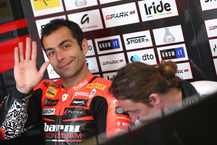 Danilo Petrucci fühlt sich im Barni-Team sehr wohl