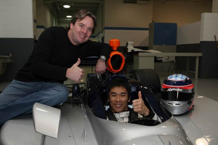 Jimmy Vasser mit Takuma Sato
