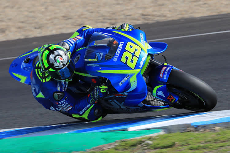 Andrea Iannone auf der Suzuki GSX-RR