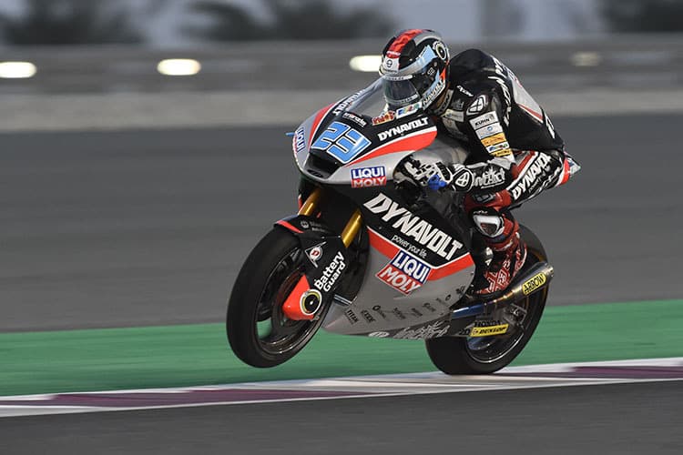 Marcel Schrötter auf der Suter in Katar