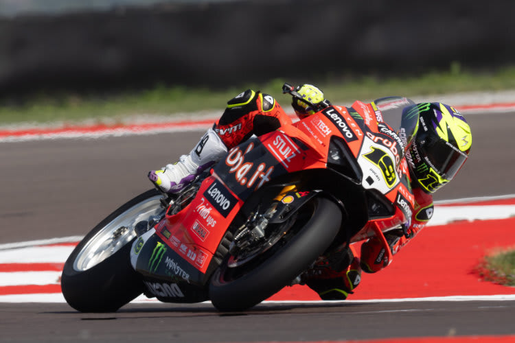 Alvaro Bautista fuhr im FP3 Bestzeit