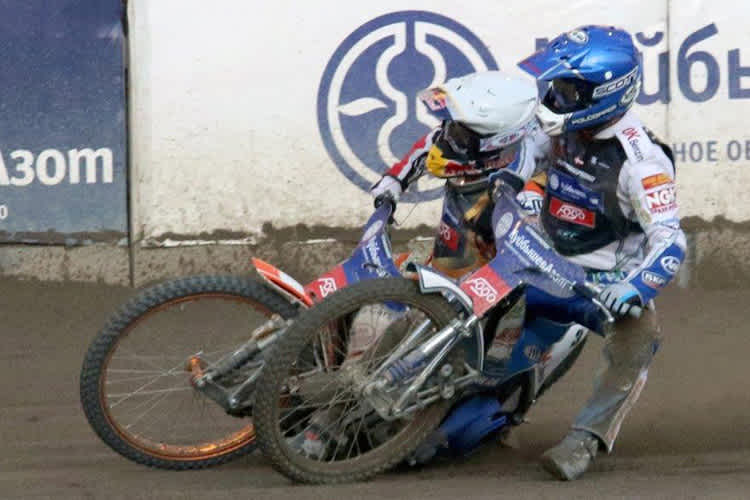 Emil Sayfutdinov (li.) und Nicki Pedersen spekulieren auf eine Wildcard