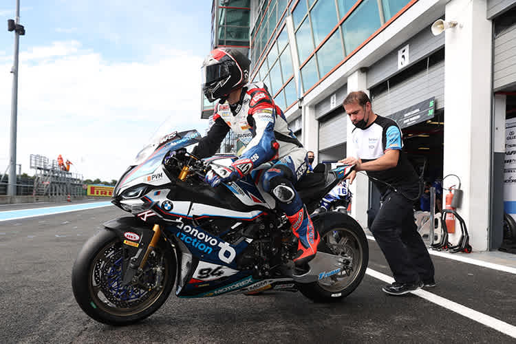 Jonas Folger in Magny-Cours