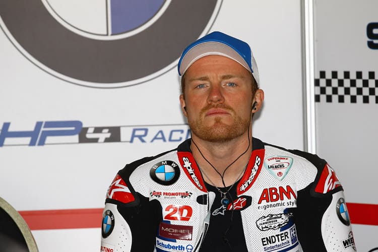 Stefan Nebel als Testfahrer unterwegs