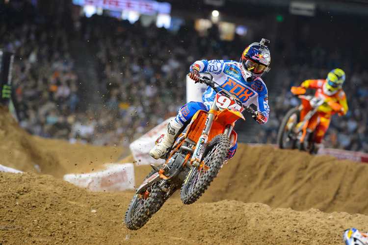 Ken Roczen in Phoenix: Vor der Kollision mit Barcia waren Podestchancen intakt
