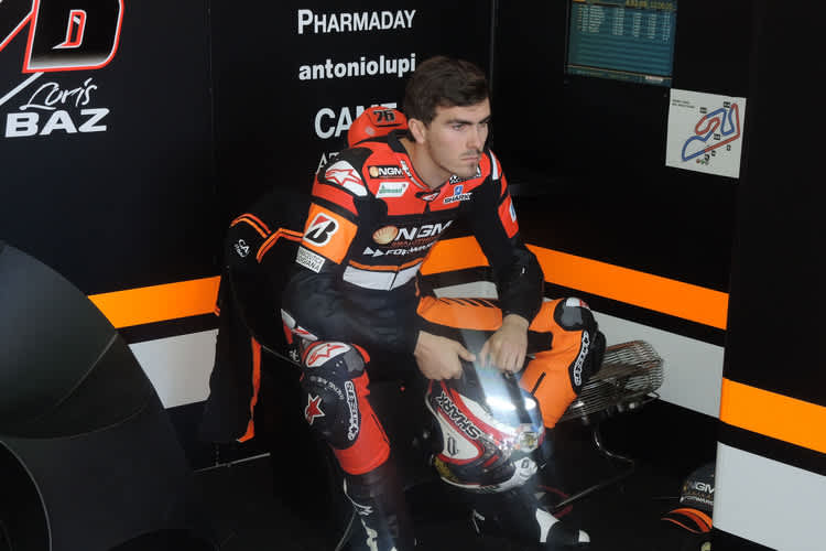 Loris Baz: Er half Sykes nicht