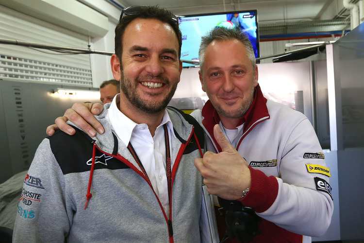 Kalex-Designer Alex Baumgärtel und Michael Bartholemy