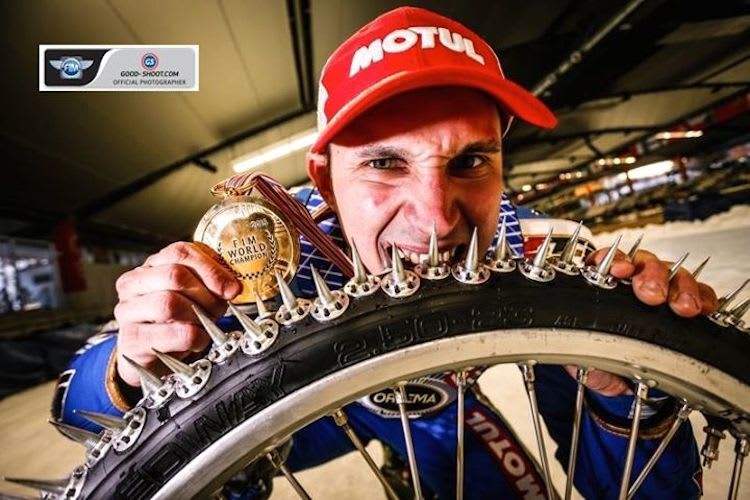 Dimitrij Koltakov ist Eisspeedway-GP-Champion 2015