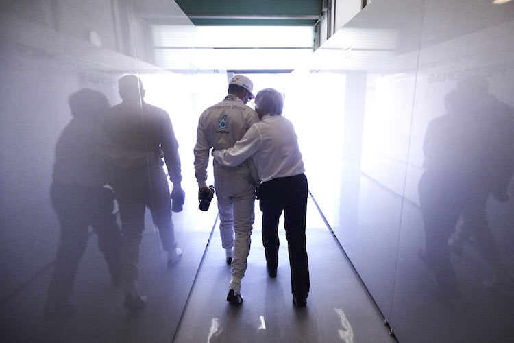 Lewis Hamilton und Bernie Ecclestone – eine echte Männerfreundschaft