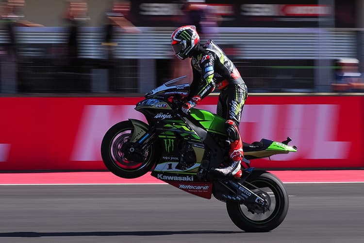 Zehnter Sieg in Folge für Jonathan Rea