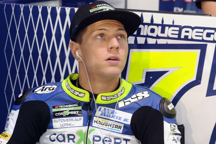Dominique Aegerter aus dem Team Technomag carXpert