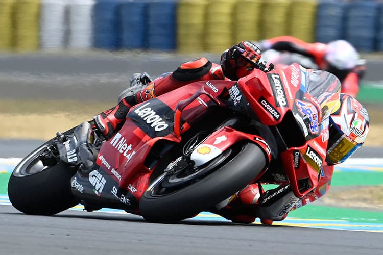 Jack Miller: Mit der Ducati GP22 oft vorne dabei