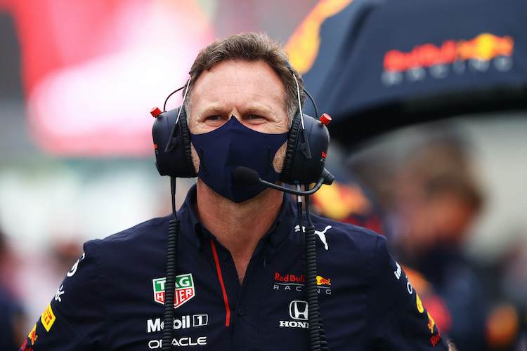 Red Bull Racing-Teamchef Christian Horner 