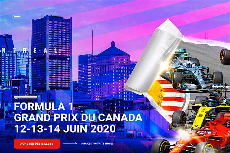 So werben die Kanadier für das Rennen in Montreal