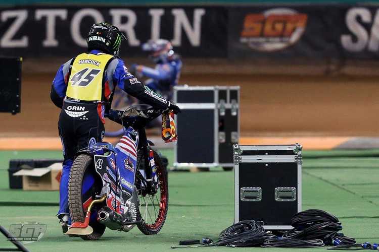 In Cardiff musste Greg Hancock einsehen, dass es mit der lädierten Schulter nicht geht