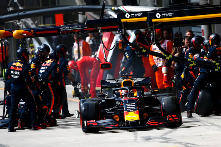 Max Verstappen in Brasilien 2019