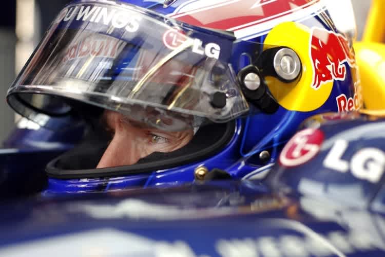 Webber erstmals am Wochenende vor Vettel