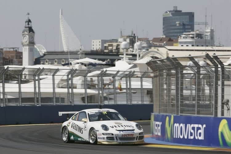 René Rast auf der Pole Position