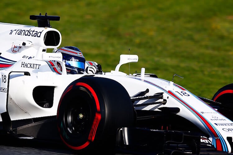 Lance Stroll bei den Barcelona-Tests
